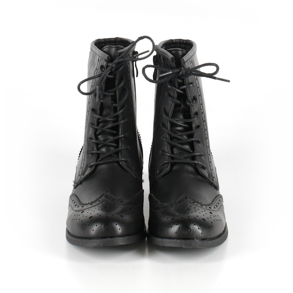 Wanted Black Oxford Ankle Boot ** Barely Worn ** 9